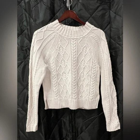 Cable Knit Sweater - Vintage GAP - White knit - Picture 1 of 8